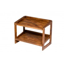 EXPOSITOR BUFFET MADERA 2 ALTURAS 58X32X44 CM.