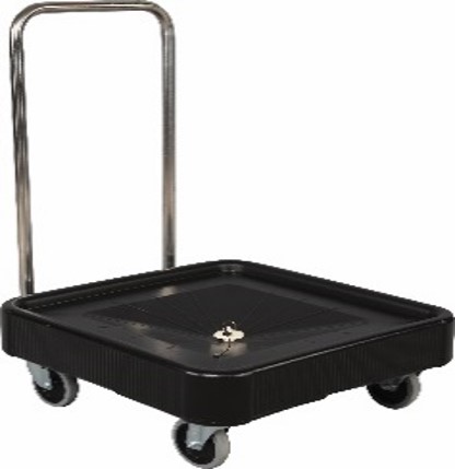 [BTA-02] CARRO CESTAS LAVADO NEGRO CON ASA 58X58X22/90 CM.